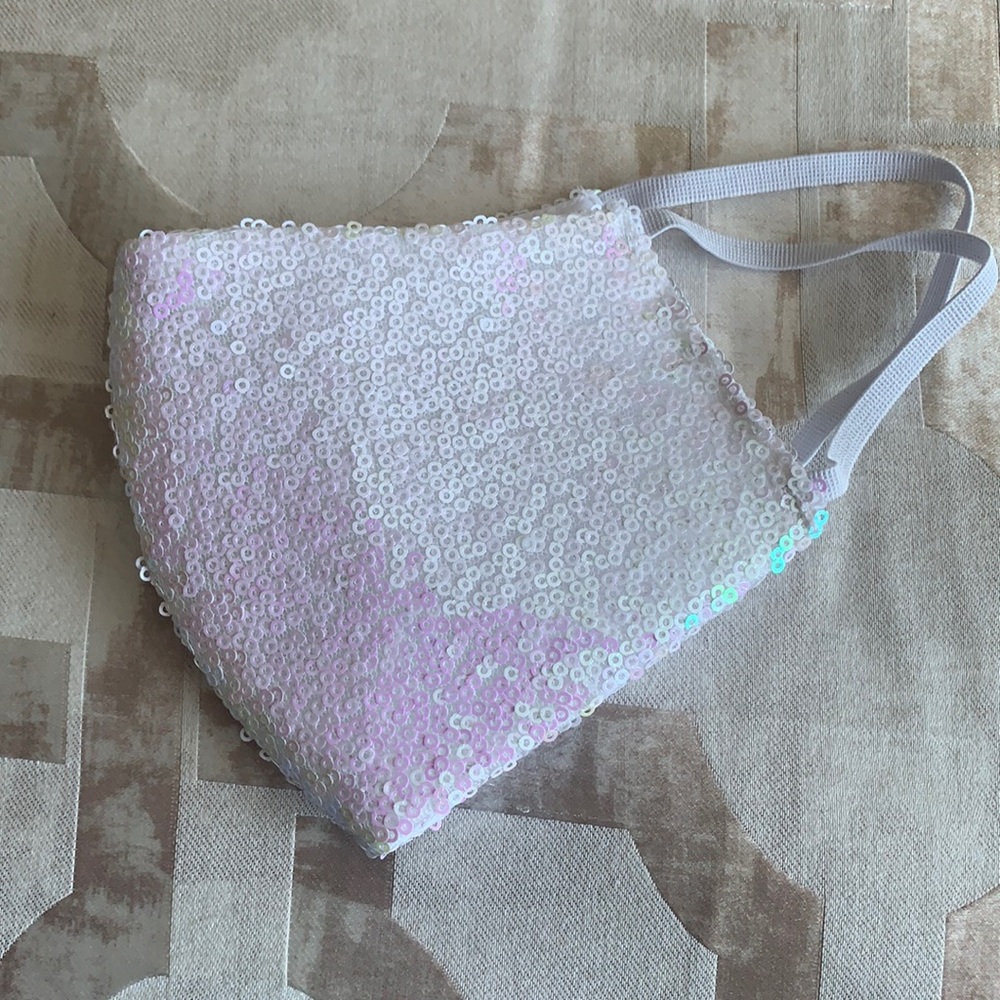 ✨Sparkly White Mask